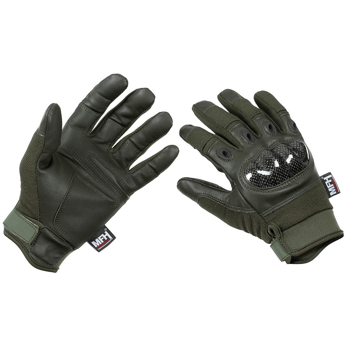 Tactical Handschuhe, "Mission" oliv L