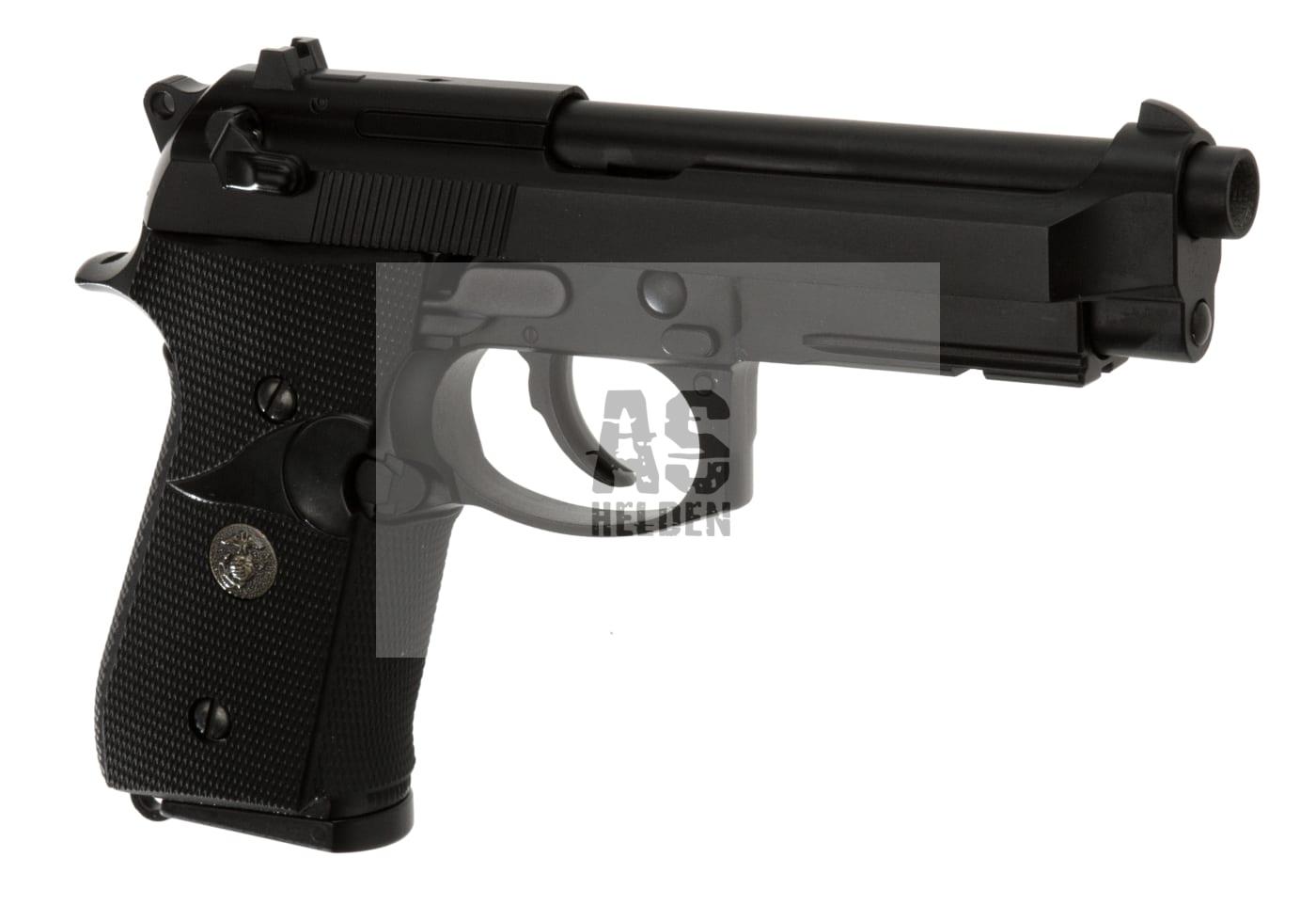 M9 A1 Full Metal GBB - Schwarz (WE)