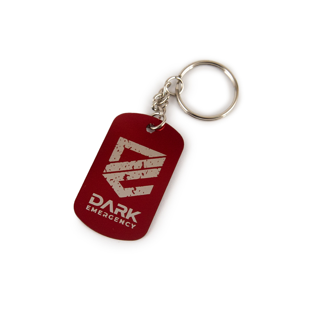 Dark Emergency - Dog Tag (Rot)