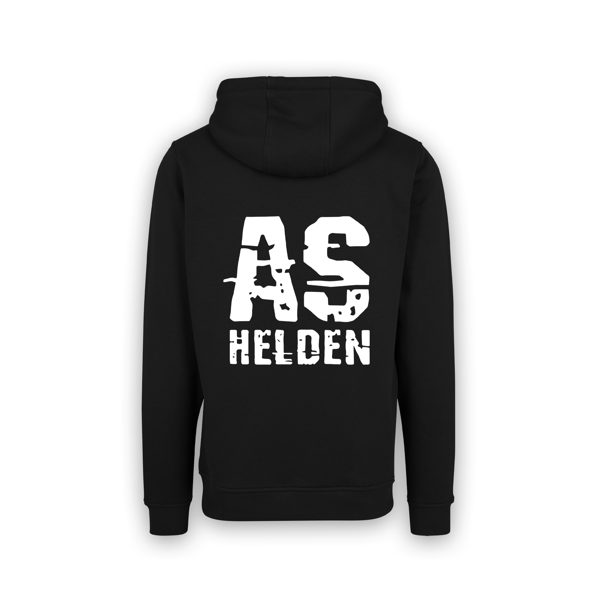  Airsoft Helden Hoodies schwarz mit weiß