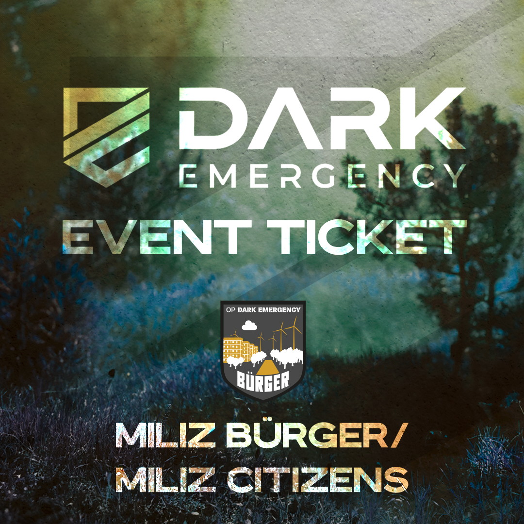 Dark Emergency 2025 - Event Ticket Spieler MILIZ Bürger (LARP only)