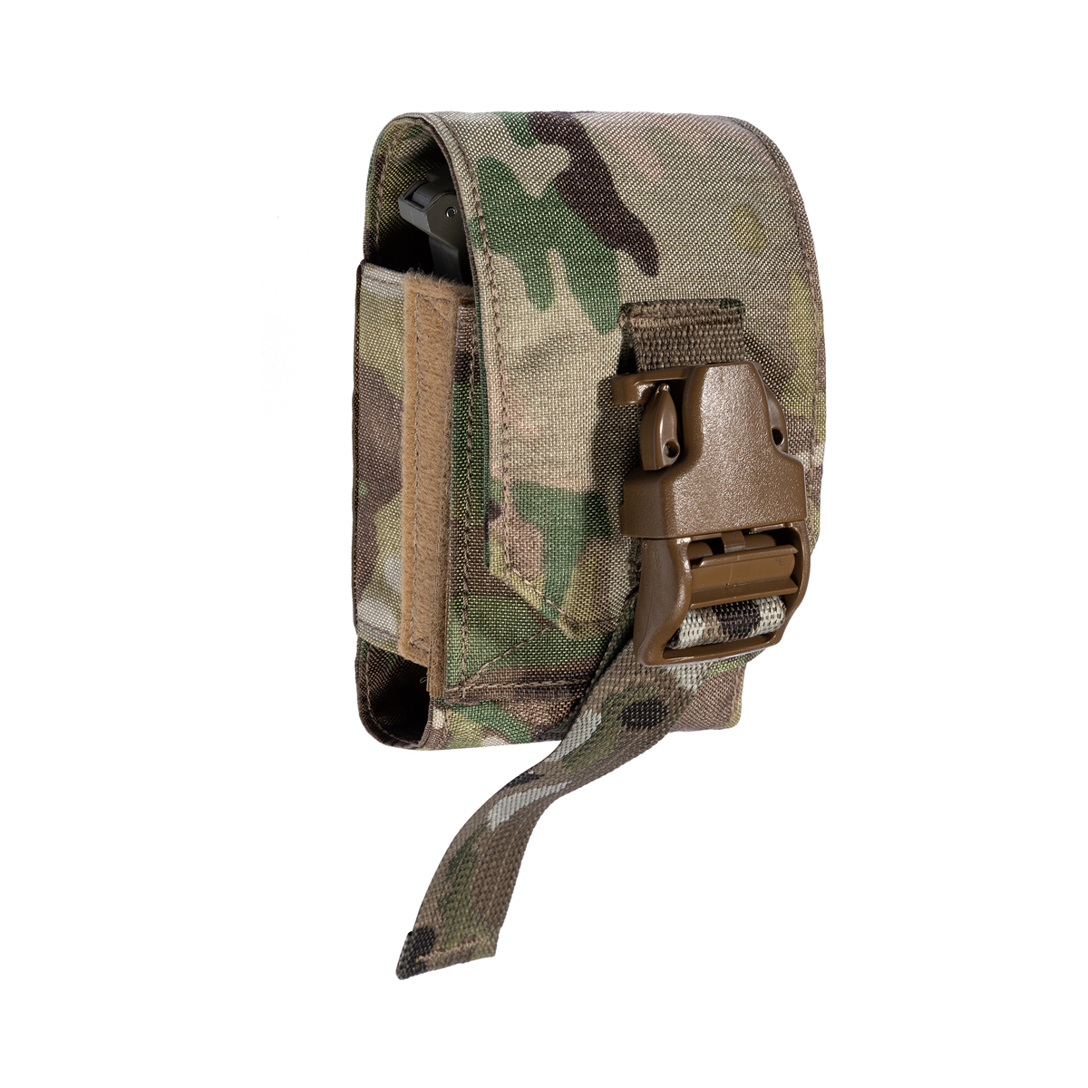 Lindnerhof Granatentasche Universal Tarnmuster-Magazintasche mit Schnallenverschluss für Airsoft-Ausrüstung.