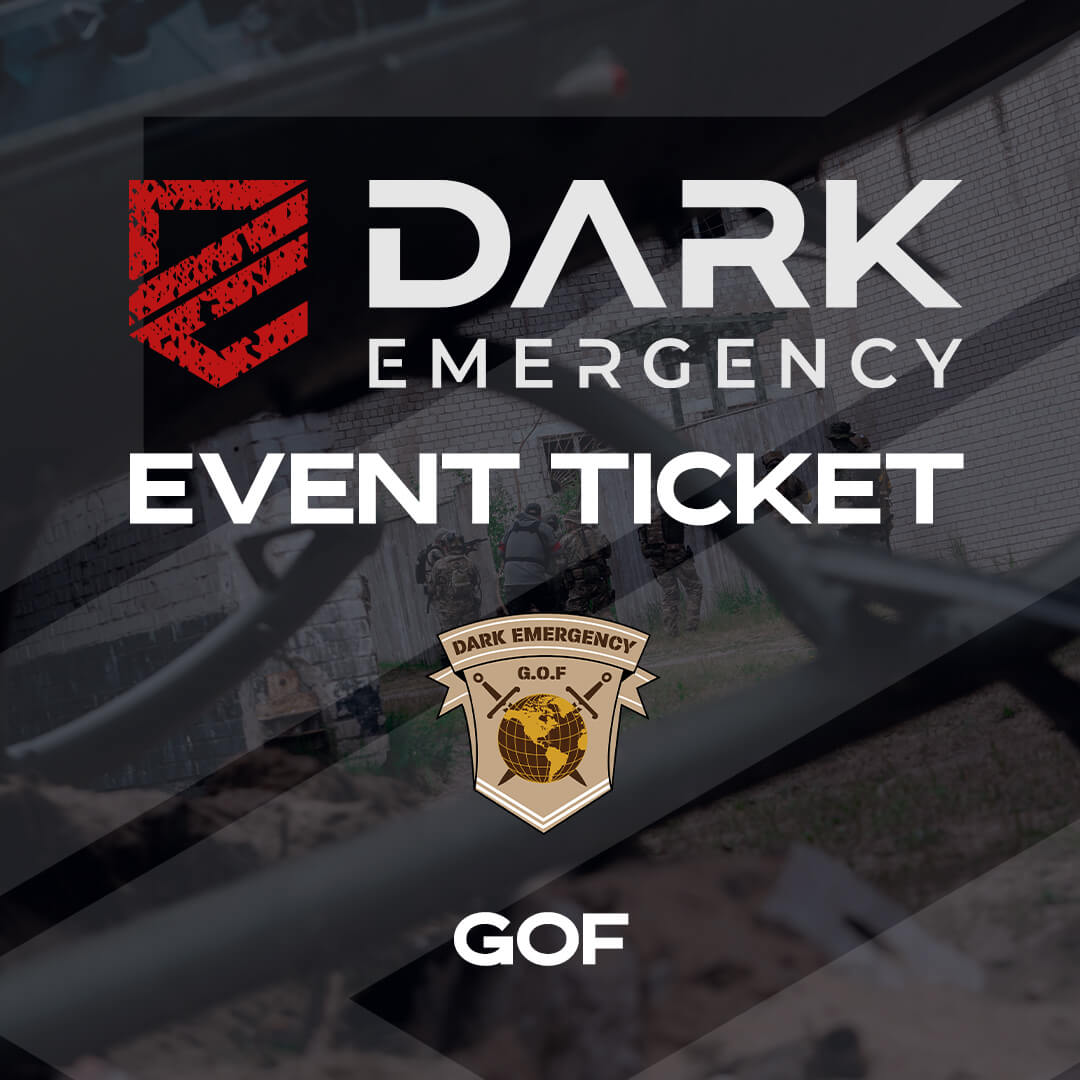 Dark Emergency 2026 - Event Ticket Spieler GOF