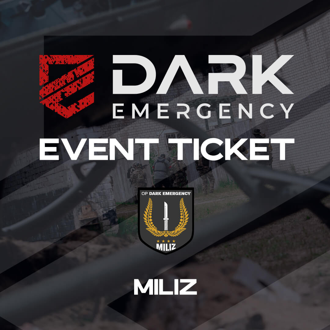 Dark Emergency 2026 - Event Ticket Spieler MILIZ