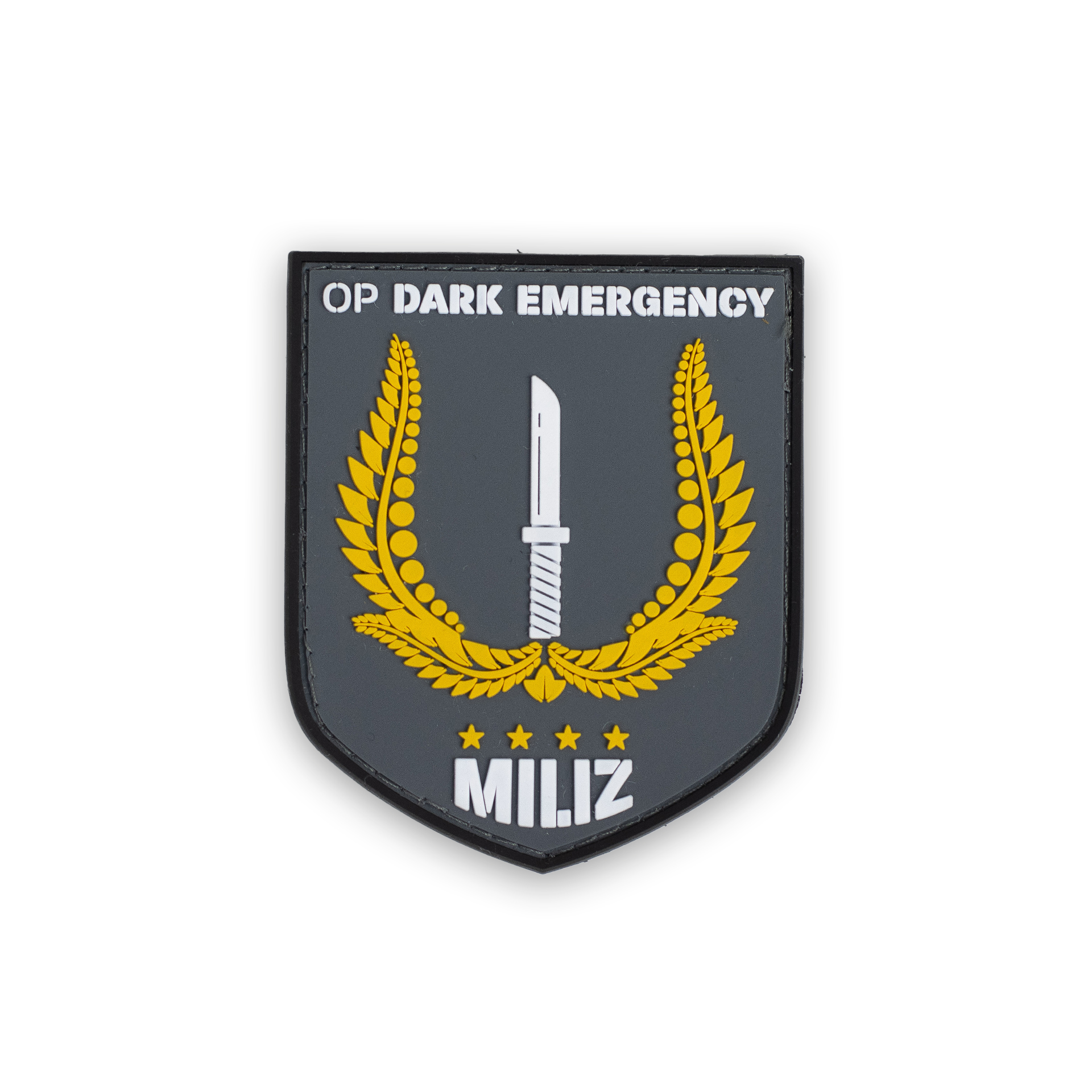 Dark Emergency Team Patch - MILIZ