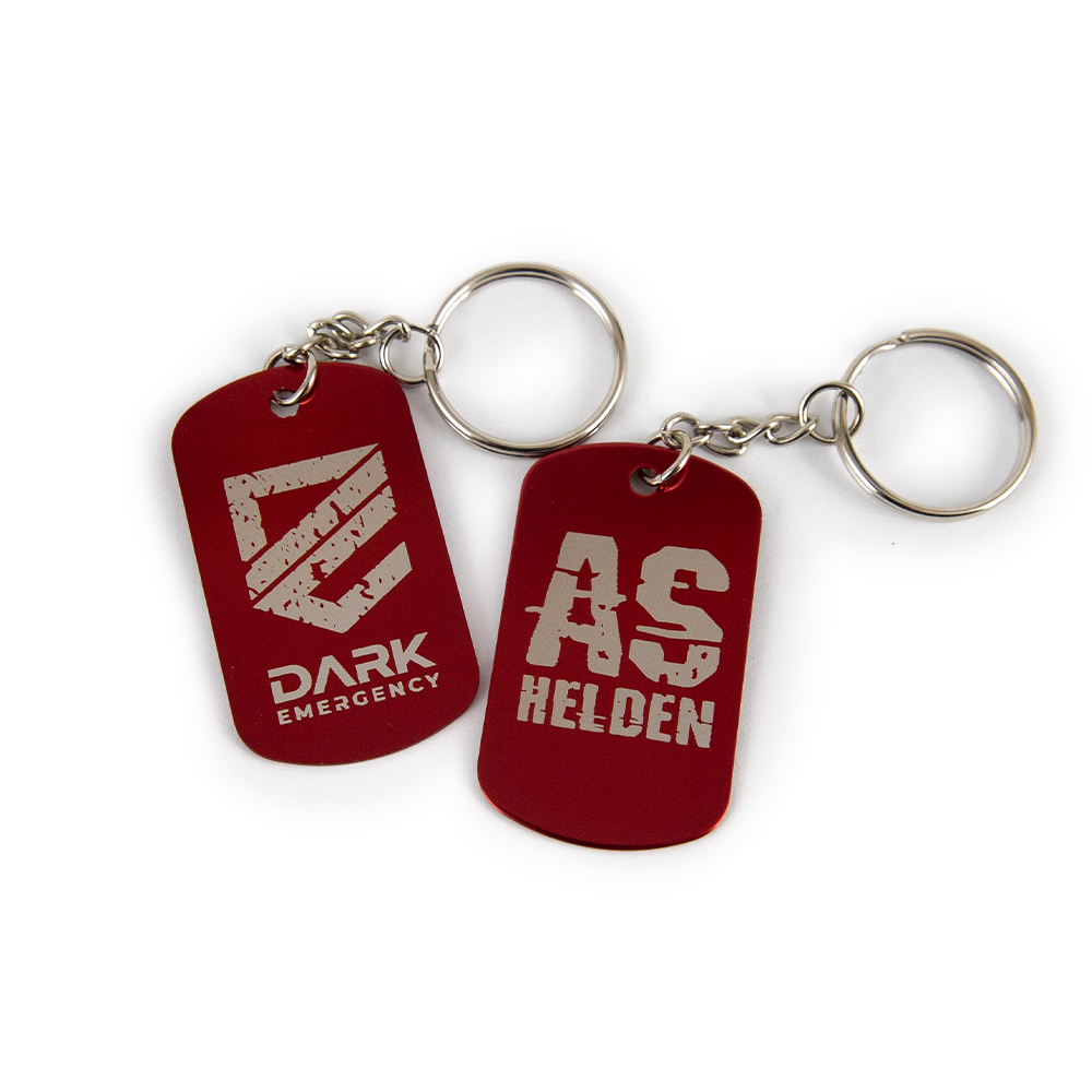 Dark Emergency - Dog Tag (Rot)