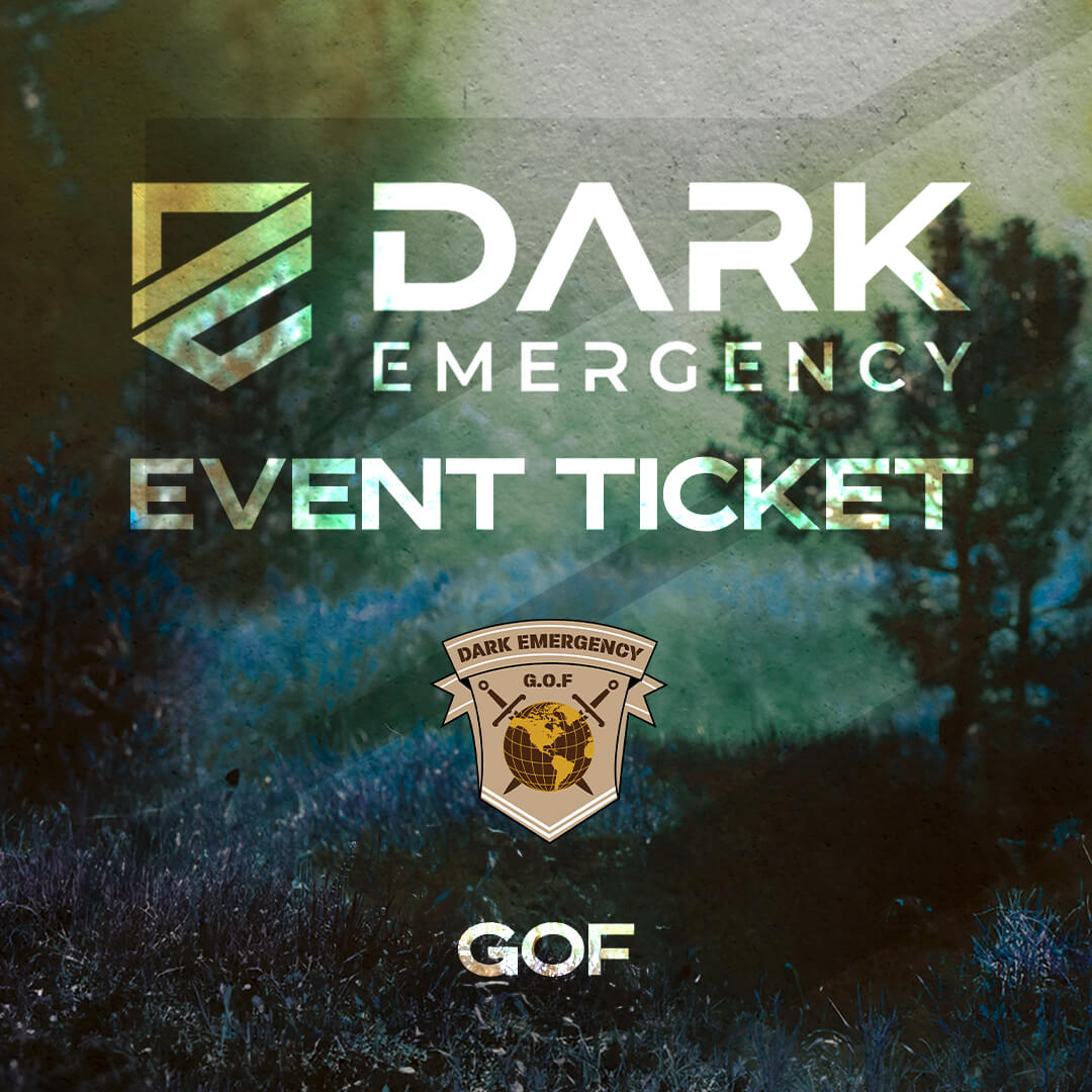 Dark Emergency 2025 - Event Ticket Spieler GOF