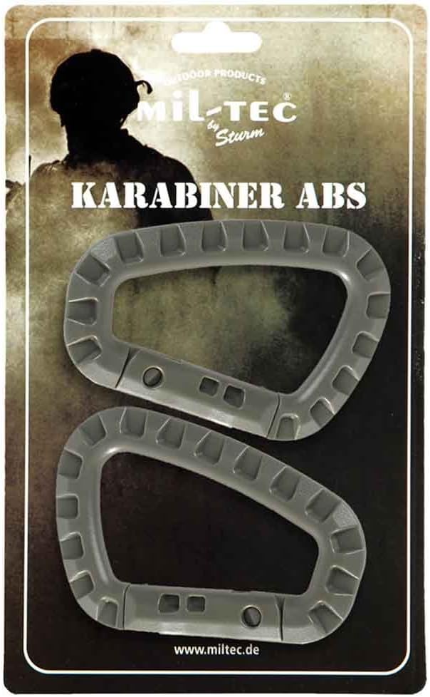 Karabiner 2er Set ABS