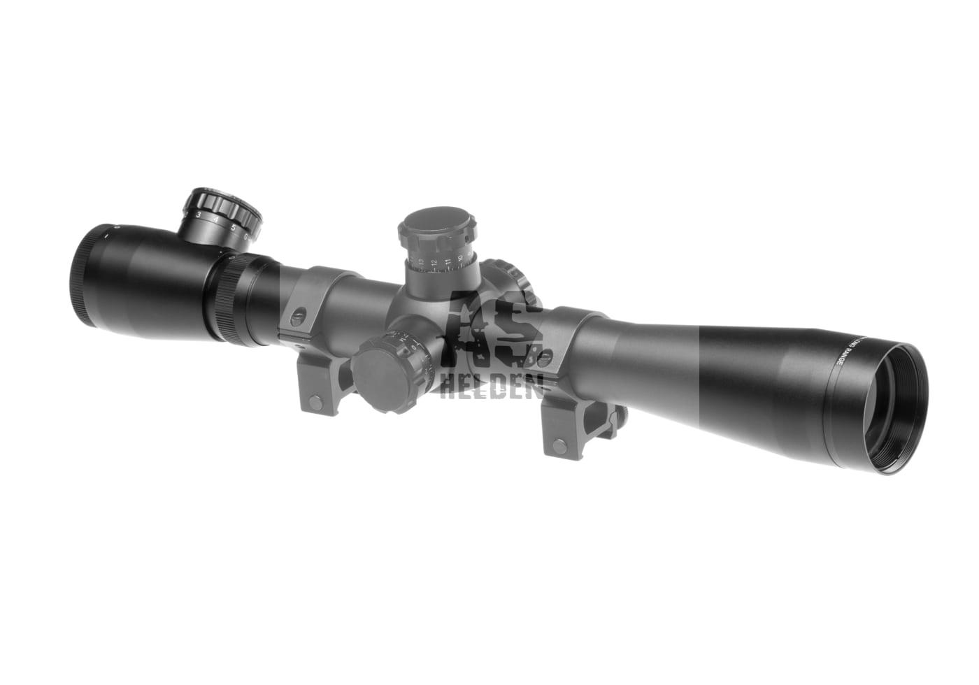 3.5-10x40E-SF Sniper Rifle Scope - Schwarz (Aim-O)