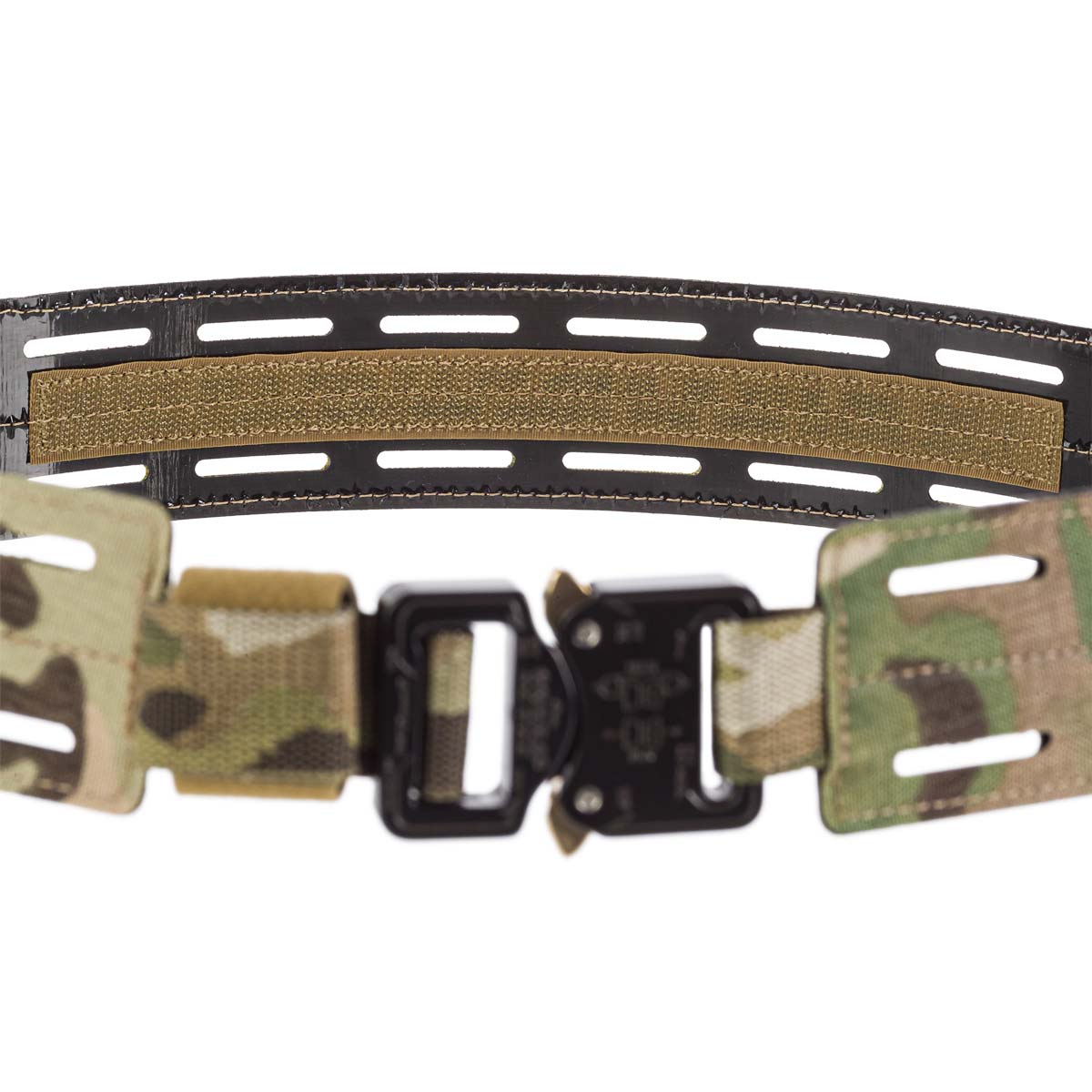 Gürtel LT562 Taktischer Gürtel mit Schnellverschluss, Tarnmuster und robuster Lasche, ideal für Airsoft-Ausrüstung.