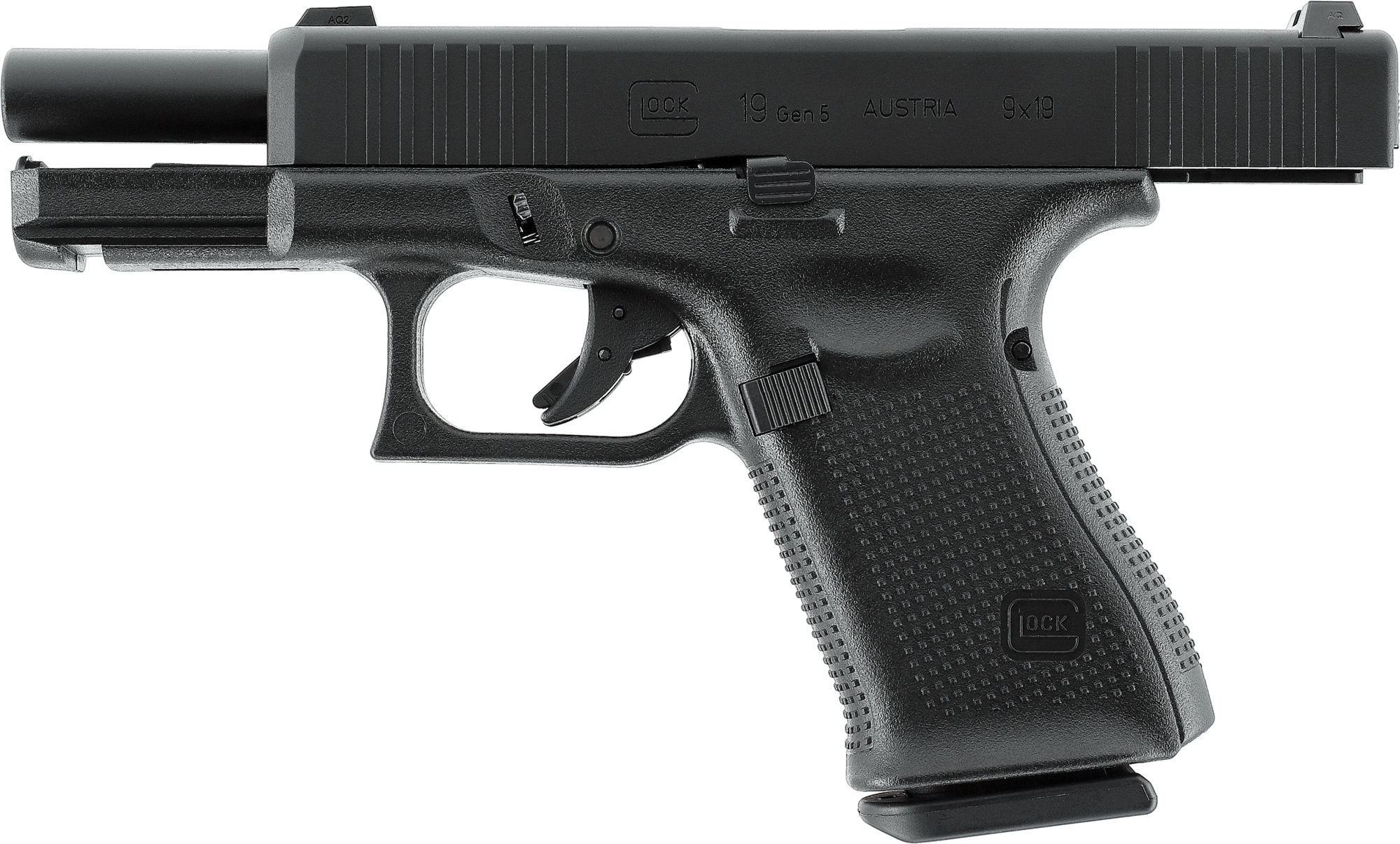 GLOCK 19 Gen5 black 6mm GBB - ab 18 Jahren