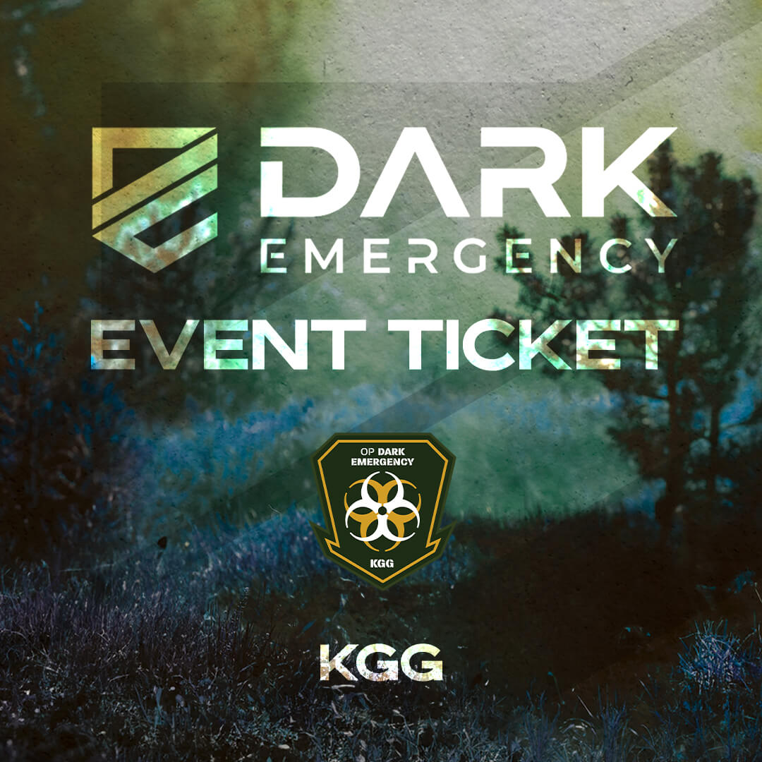Dark Emergency 2025 - Event Ticket Spieler KGG