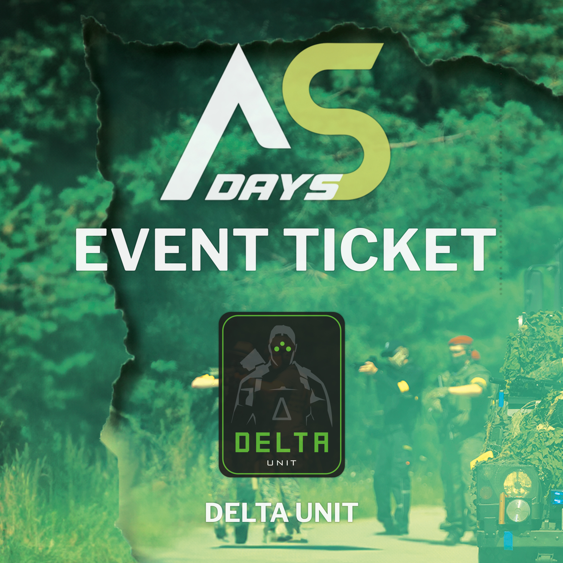 Airsoft Days 2025 - Event Ticket Spieler - Delta Unit