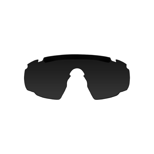 Schwarze Airsoft-Schutzbrille ohne Rahmen, geeignet für taktische Einsätze.