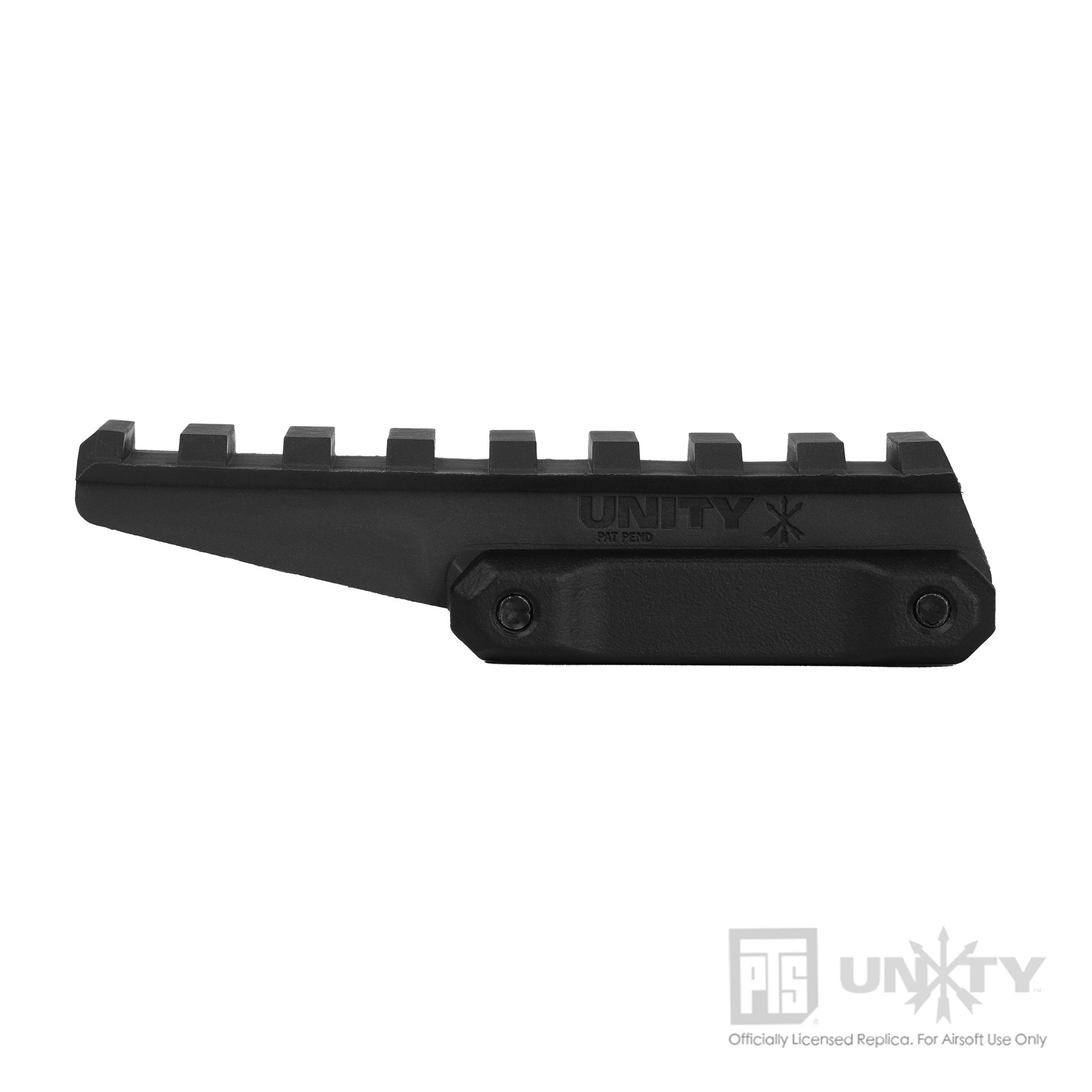 PTS Unity Tactical FAST Optic Riser (Polymer) - Schwarz