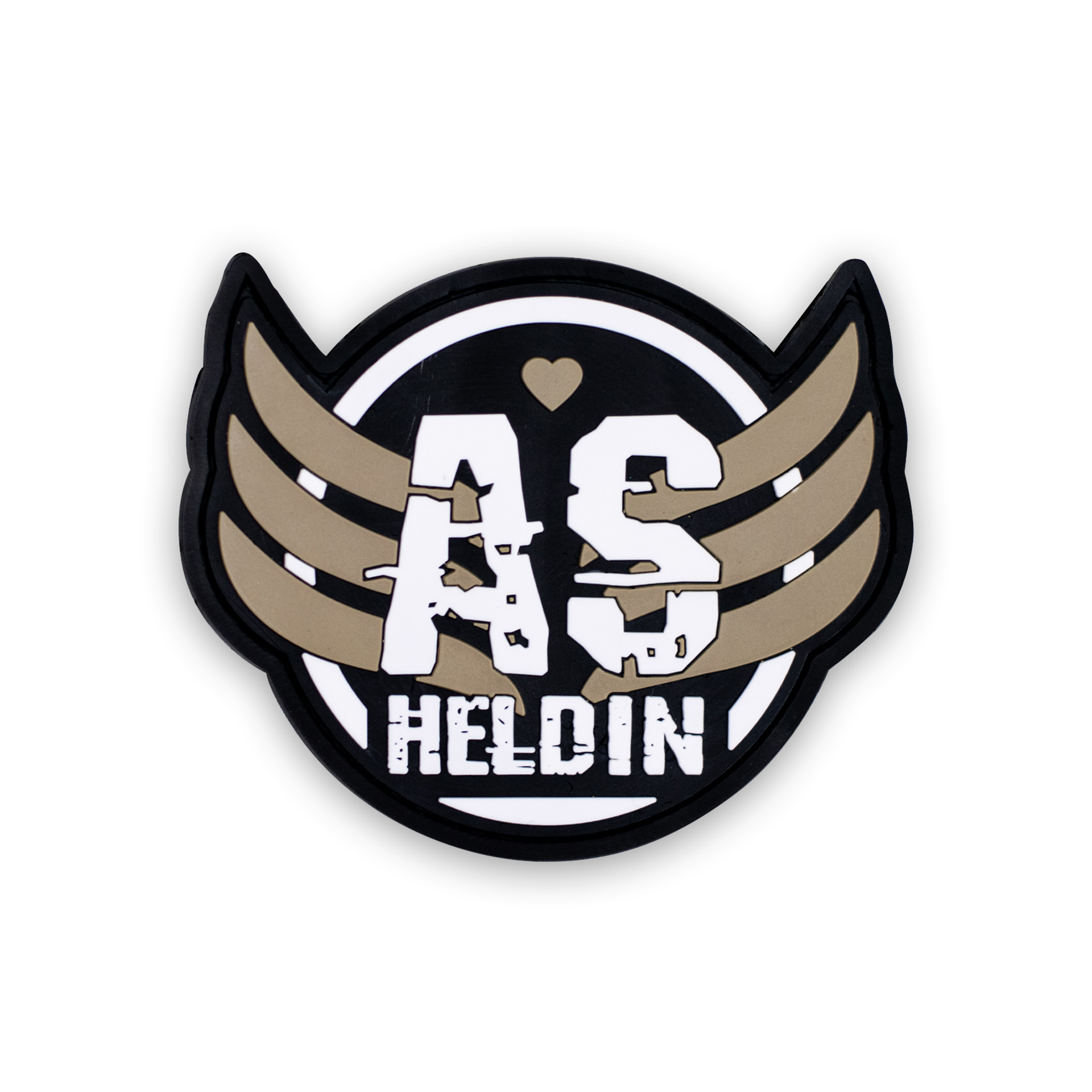 Airsoft Heldin - Patch Wing (Neu)