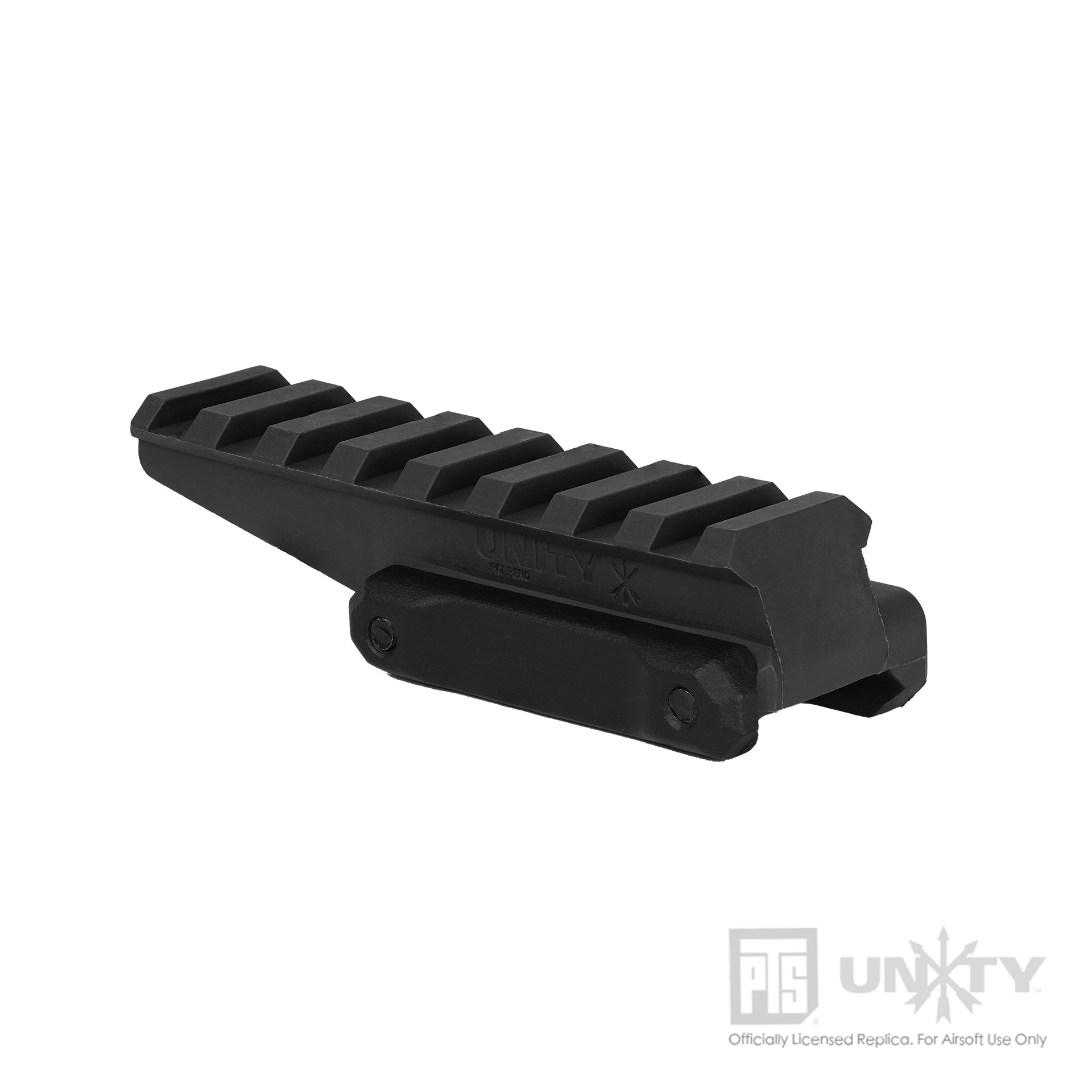 PTS Unity Tactical FAST Optic Riser (Polymer) - Schwarz
