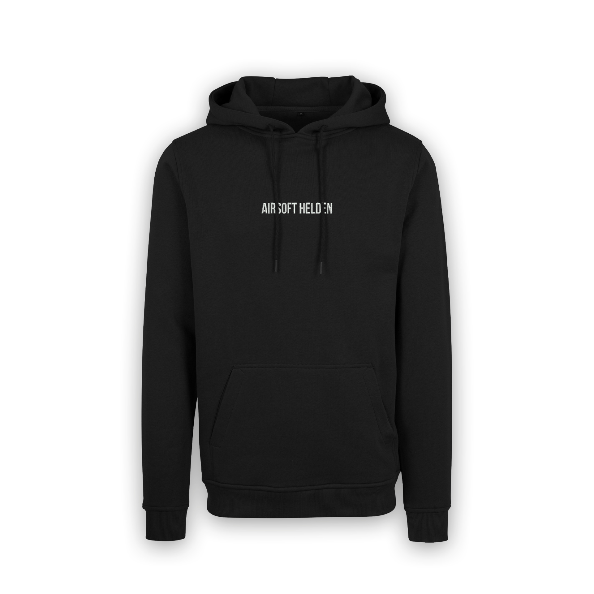  Airsoft Helden Hoodies schwarz mit weiß