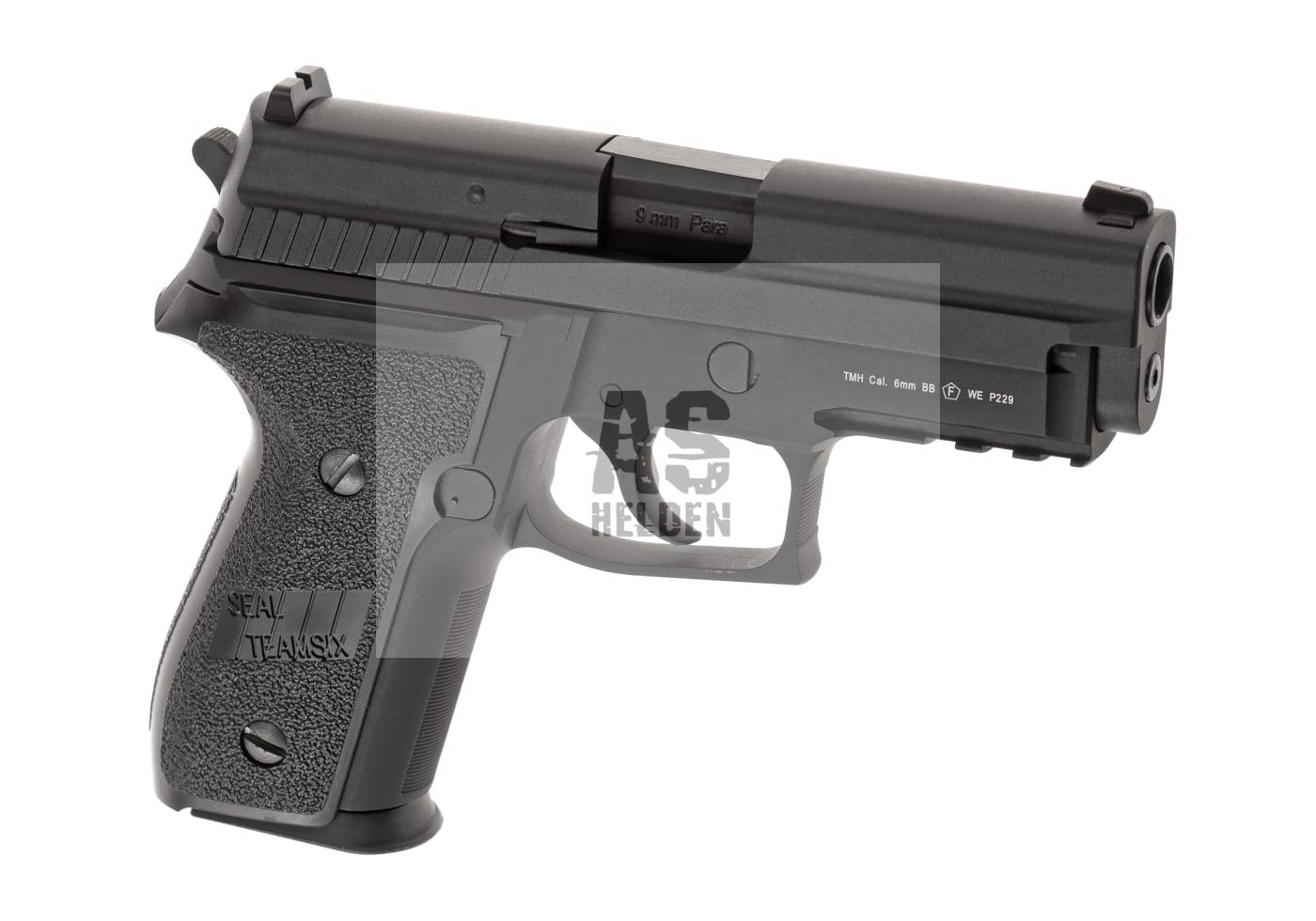 P229 Full Metal GBB - Schwarz (WE)