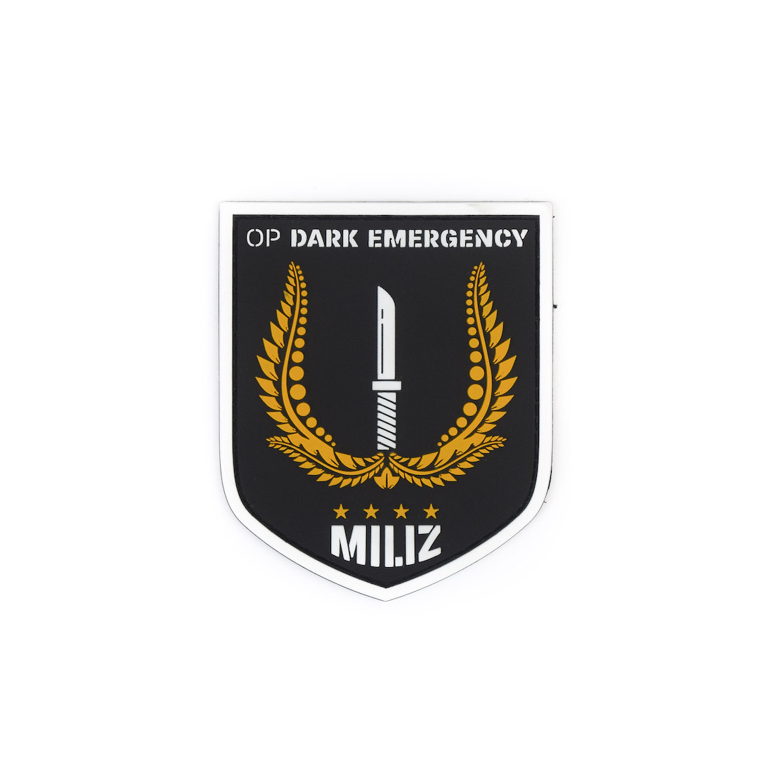 Dark Emergency Team Patch - MILIZ