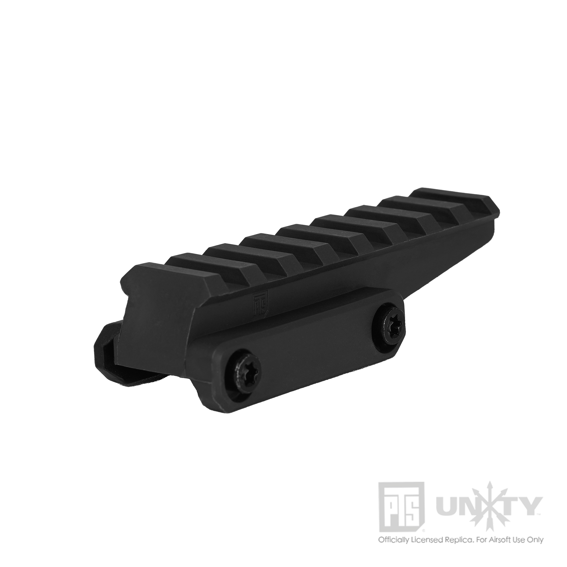 PTS Unity Tactical FAST Optic Riser (Polymer) - Schwarz