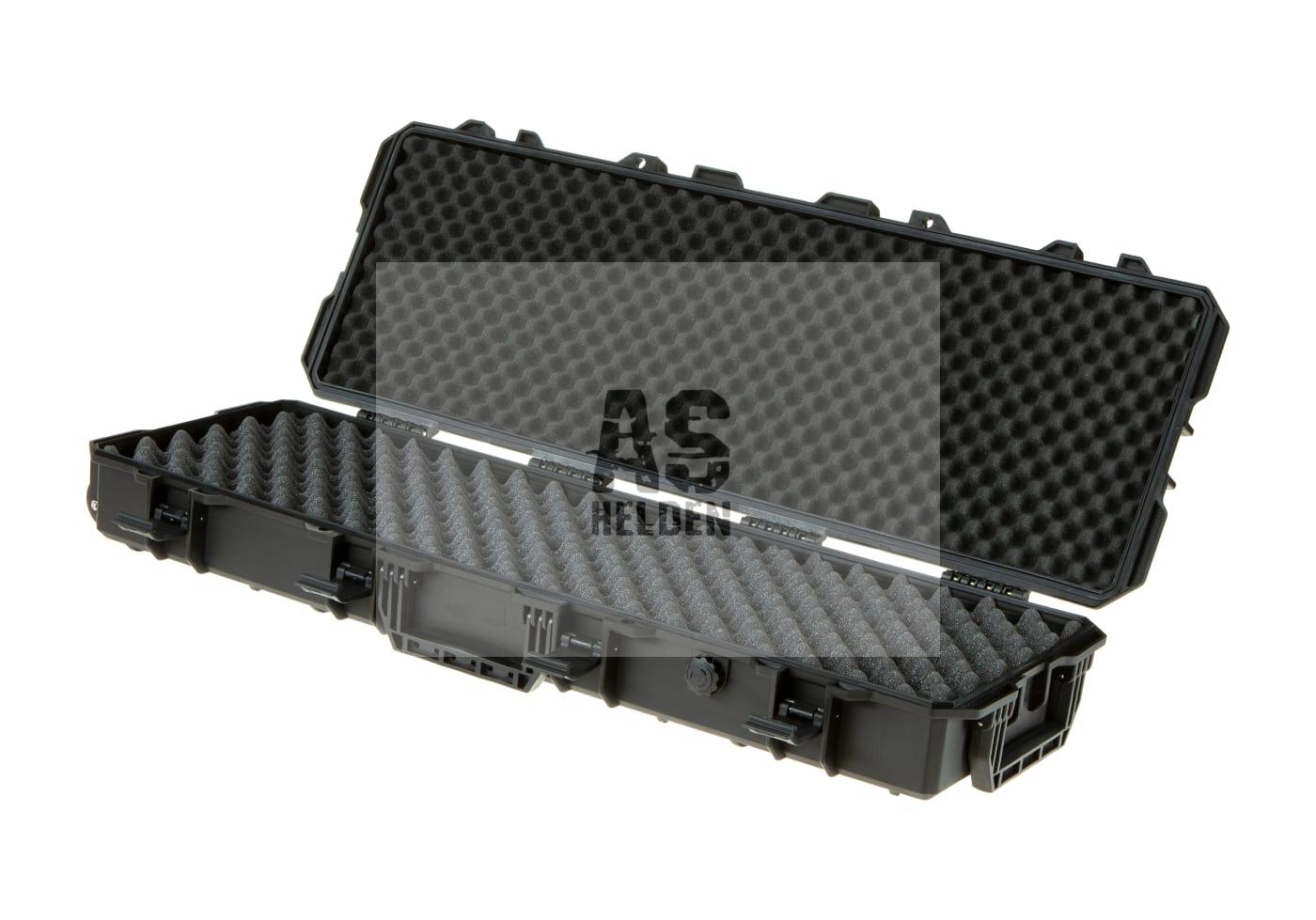 Rifle Hard Case 100cm Wave Foam - Schwarz (Nimrod)