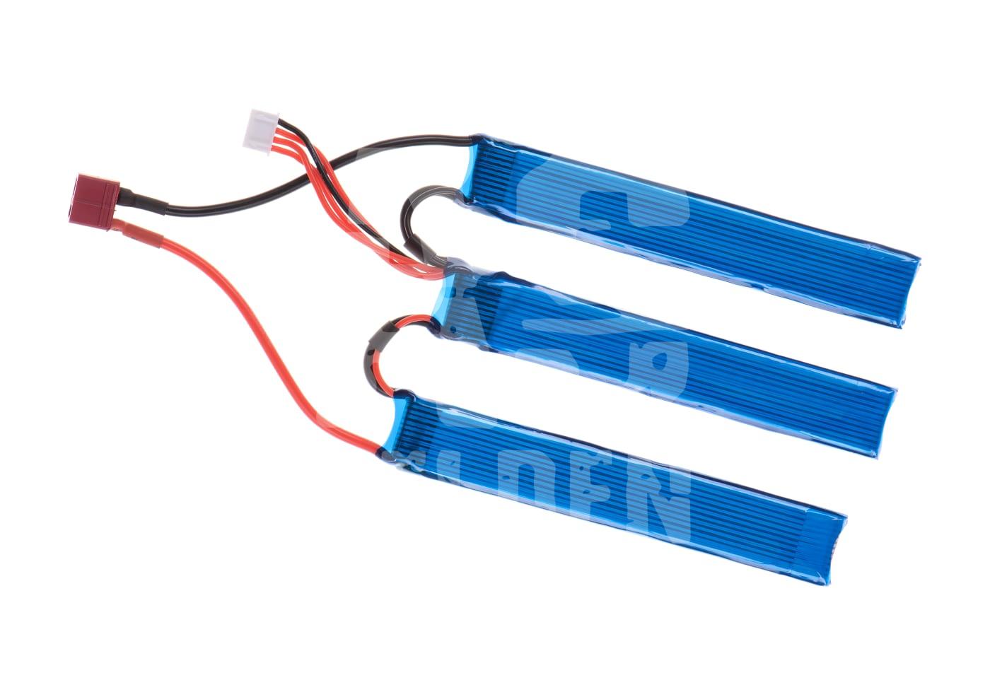 Lipo 11.1V 1300mAh 25C Split Type T-Plug